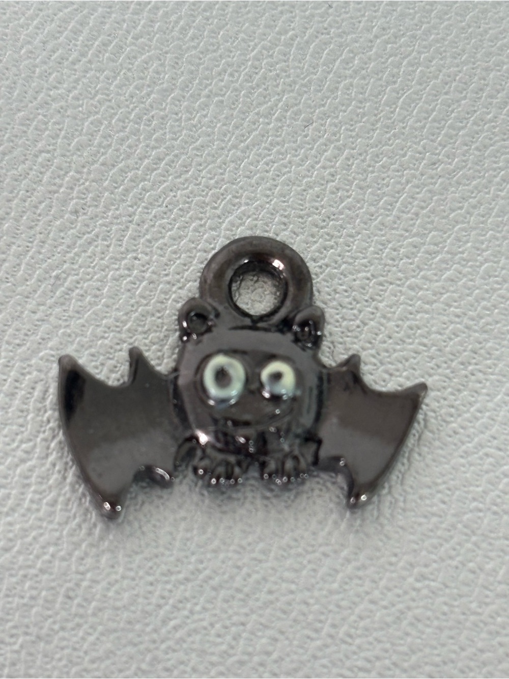 Black Bat Charm Pendant for Halloween